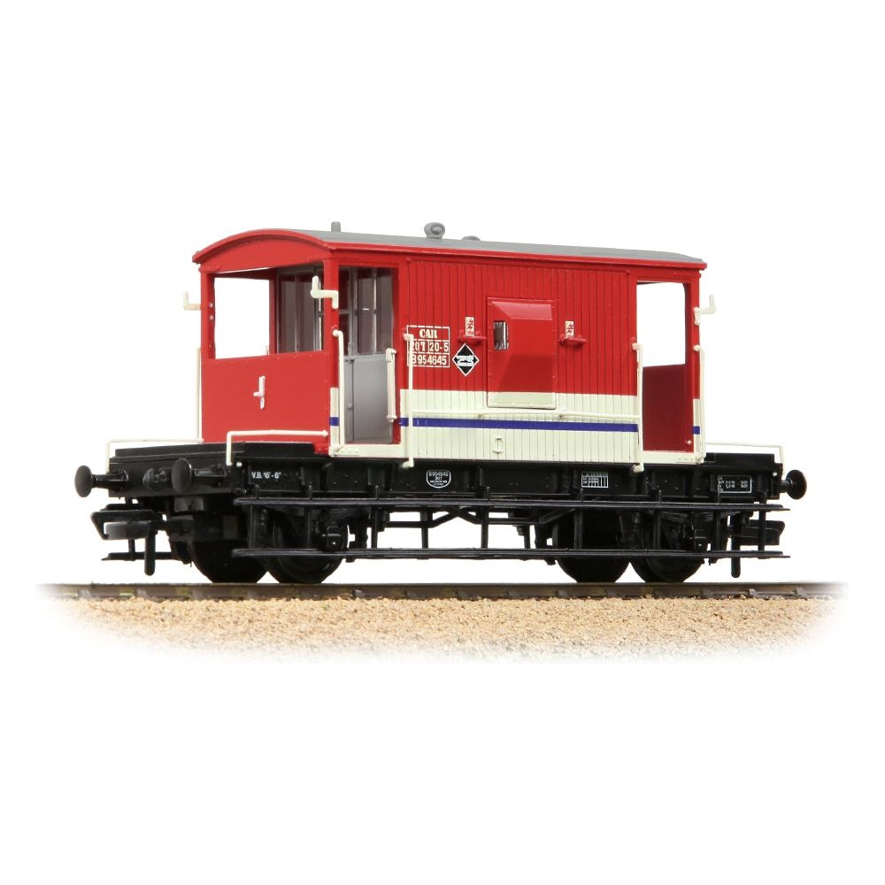 BRANCHLINE BR 20T Brake Van London Transport Barrier Vehicle Red & White