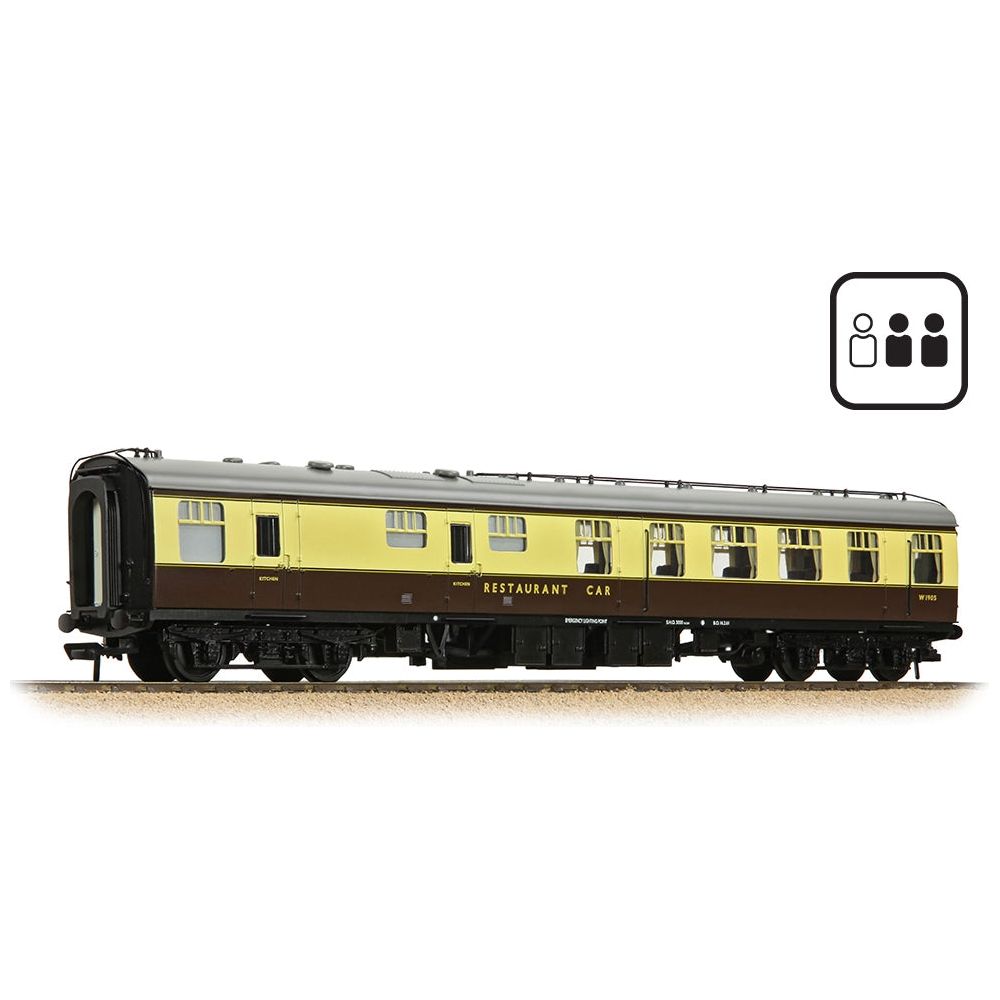 BRANCHLINE BR Mk1 RU Restaurant Unclassified BR (WR) Chocolate & Cream [PF]