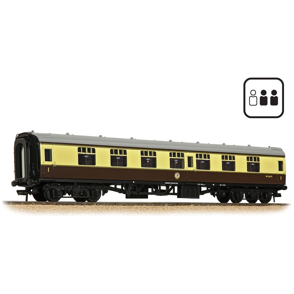 BRANCHLINE BR Mk1 FK First Corridor BR (WR) Chocolate & Cream [PF]