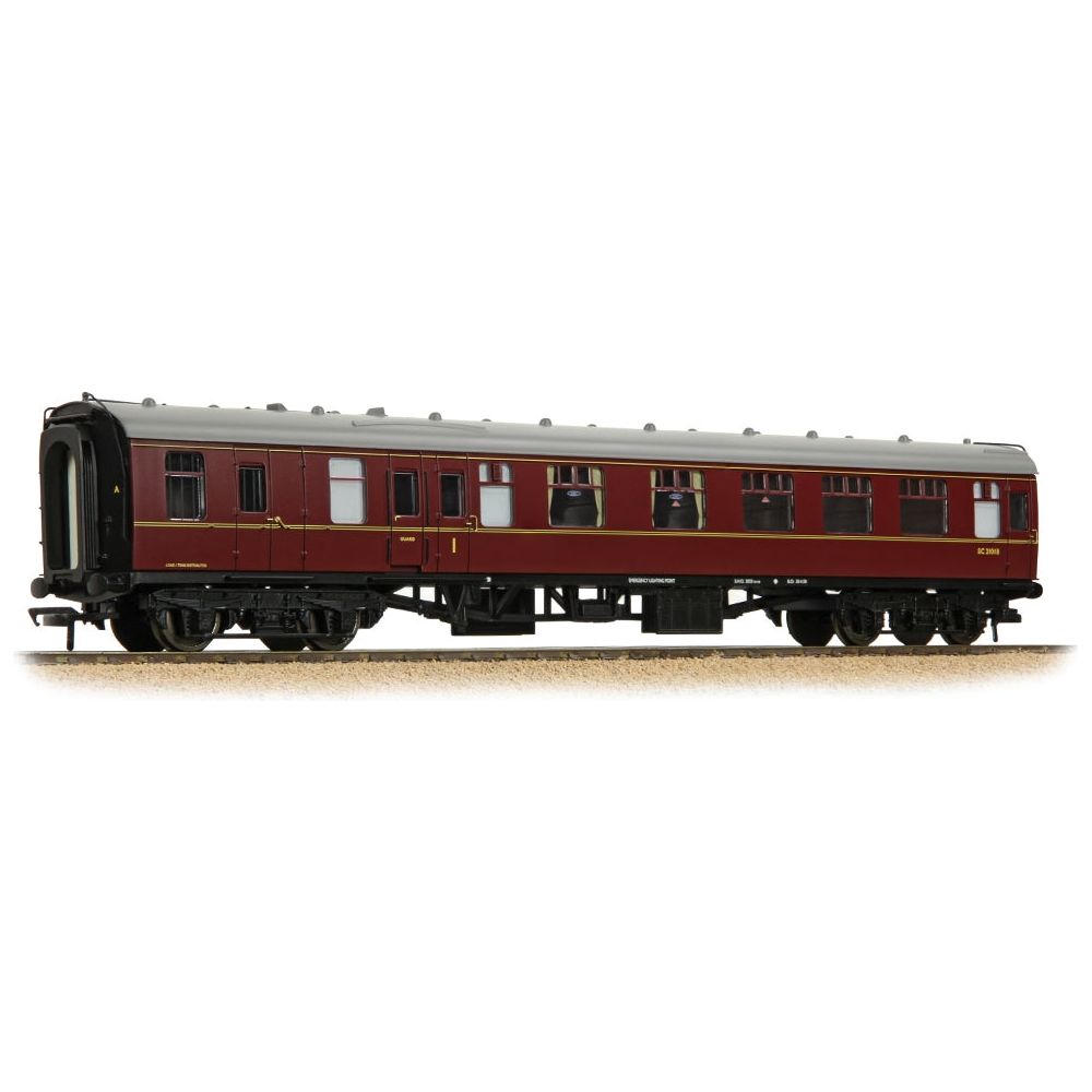 BRANCHLINE BR Mk1 BCK Brake Composite Corridor BR Maroon