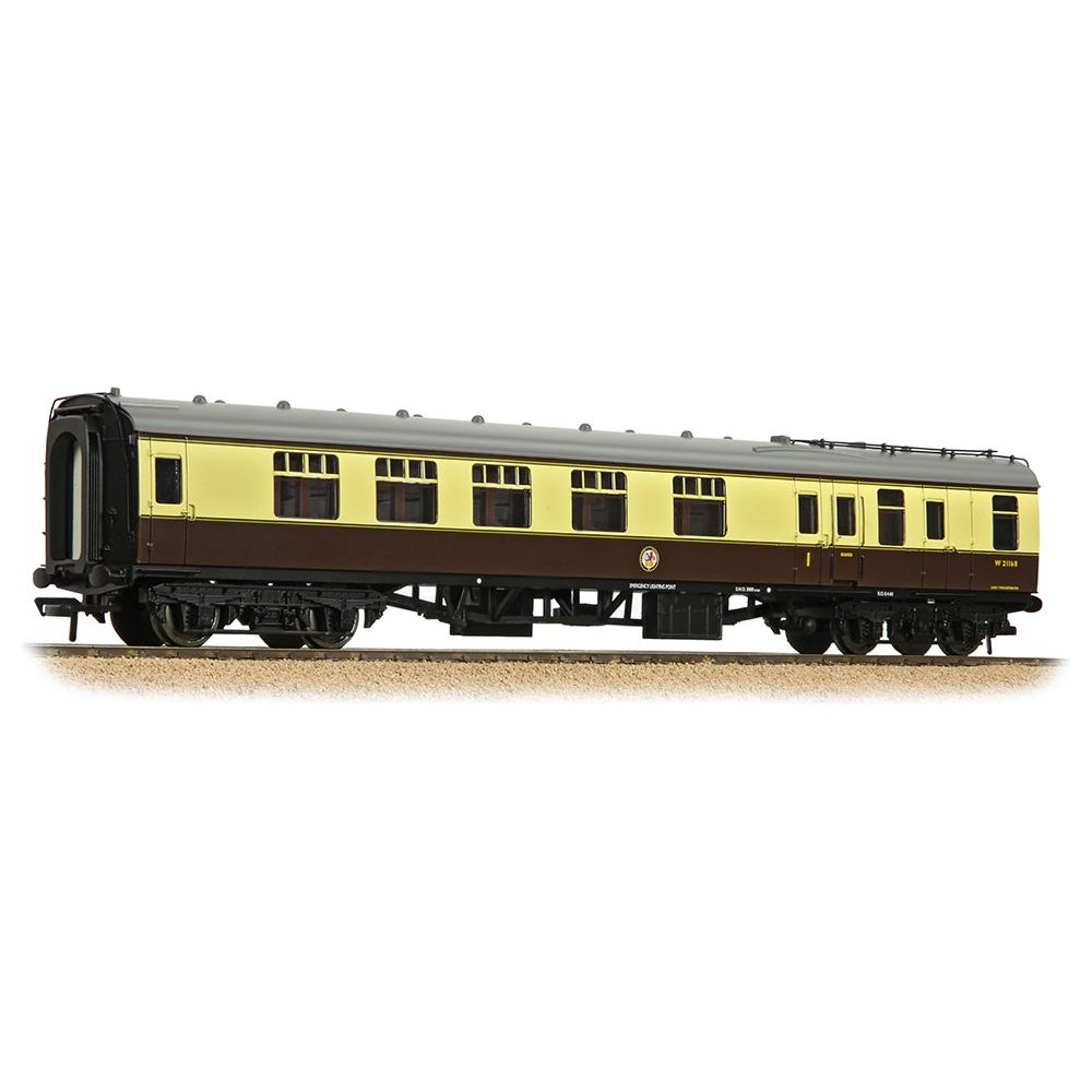 BRANCHLINE BR Mk1 BCK Brake Composite Corridor BR (WR) Chocolate & Cream