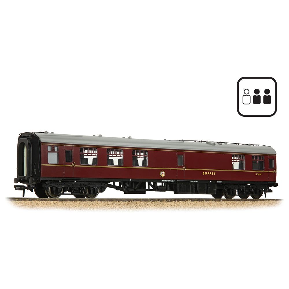 BRANCHLINE BR Mk1 RMB Restaurant Miniature Buffet BR Maroon [PF]