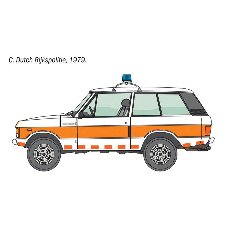 ITALERI 1/24 Police Range Rover