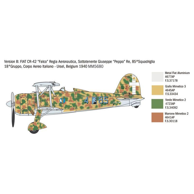 ITALERI 1/48 Fiat CR.42 "Falco" Battle of Britain 80th Anni