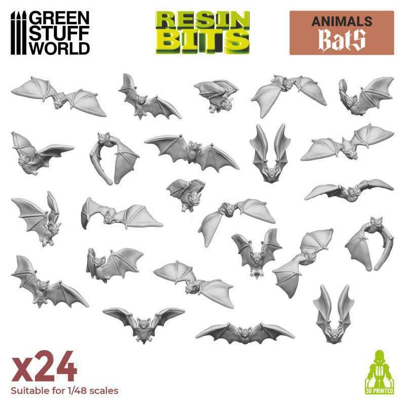 GREEN STUFF WORLD 3D printed set - Bats