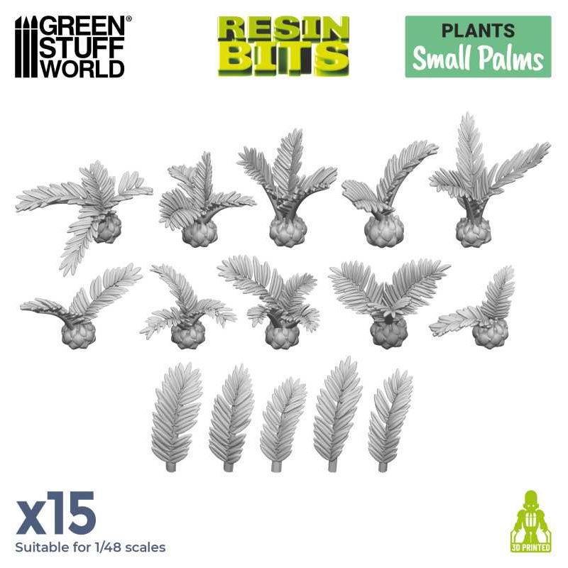 GREEN STUFF WORLD 3D printed set - Small Palms