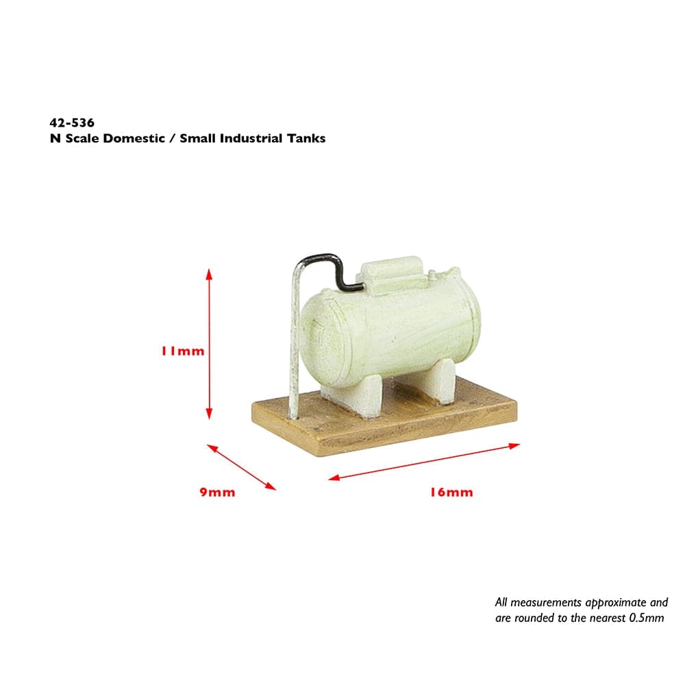 GRAHAM FARISH Scenecraft N Two Domestic/Small Industrial Tanks