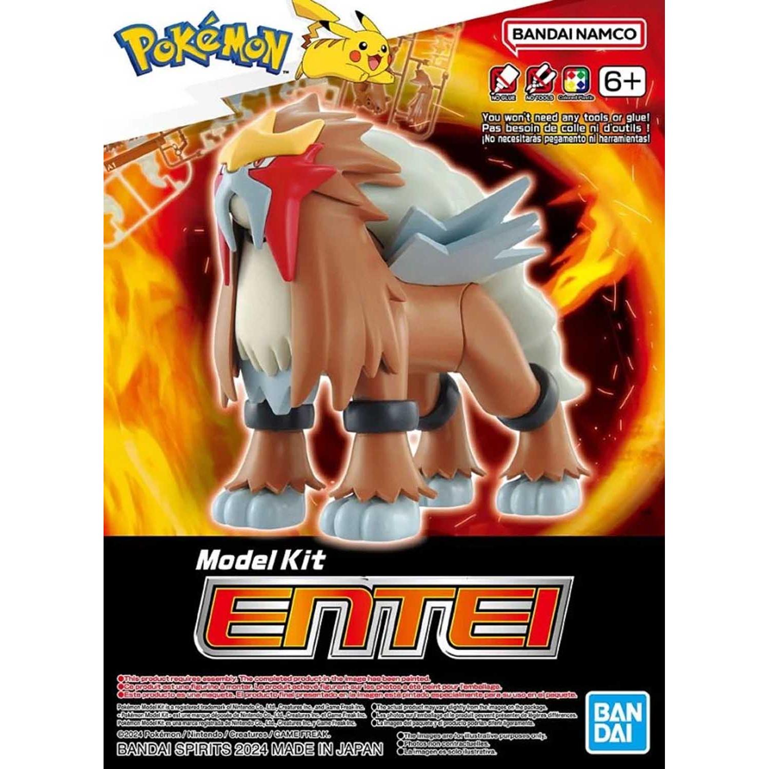 BANDAI Pokemon Model Kit Entei