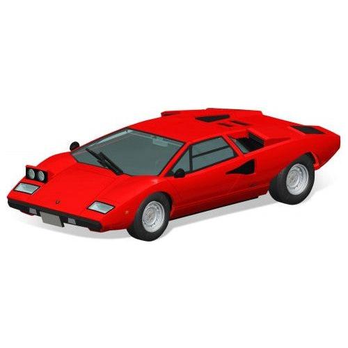 AOSHIMA 1/32 Lamborghini Countach LP400 (Red)