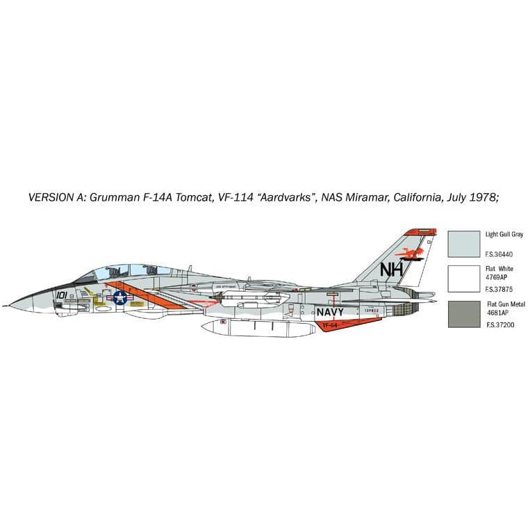 ITALERI 1/72 F-14A Tomcat 50th First Flight Anniversary