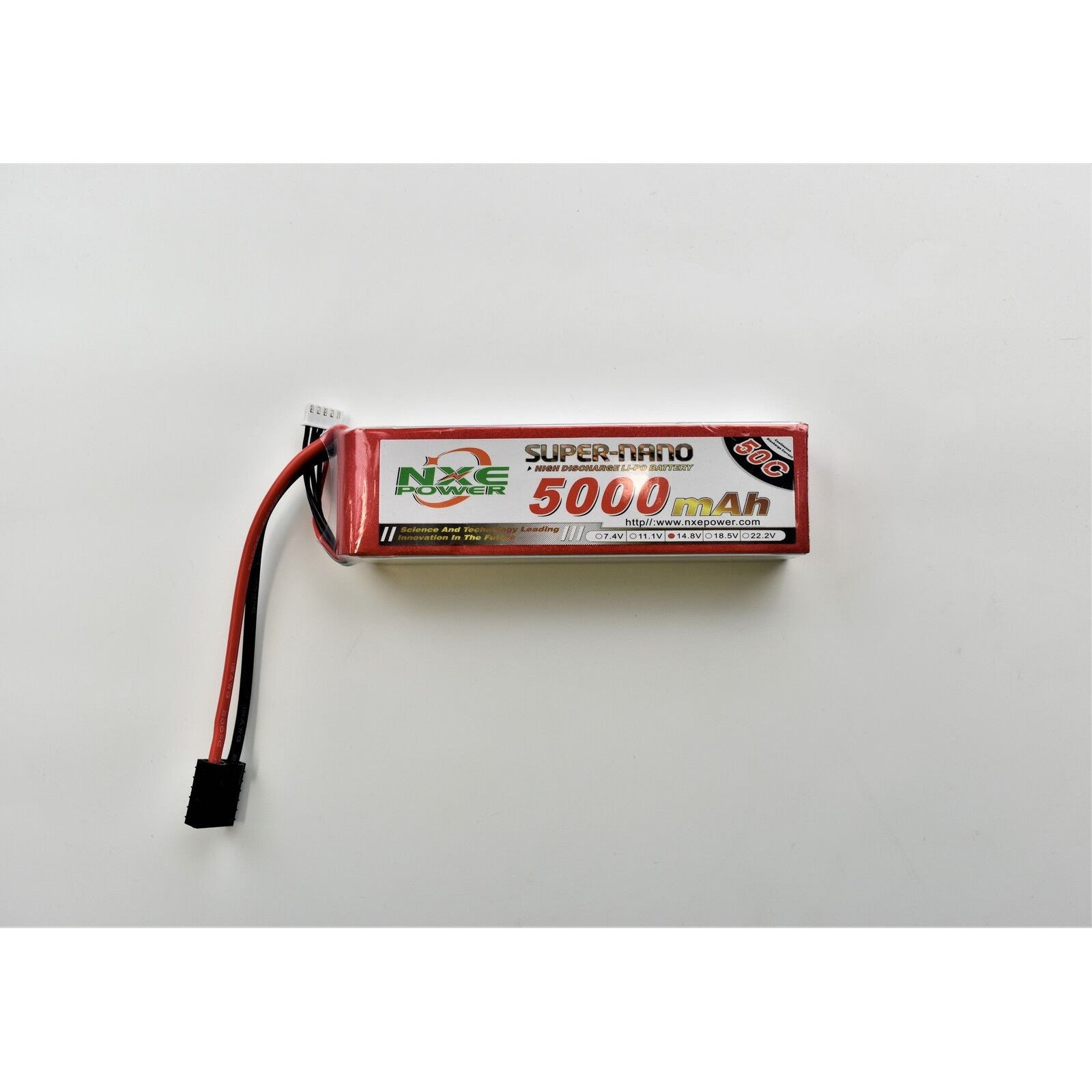 NXE 5000mah 50C 4S soft Case 30.5*44*155 Traxxas Maxx compatible 14.8V