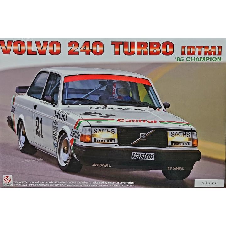 BEEMAX 1/24 Volvo 240 Turbo (DTM) No. 85 Champion Plastic Model Kit