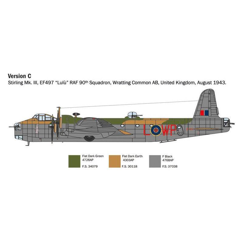 ITALERI 1/72 Stirling Mk. III