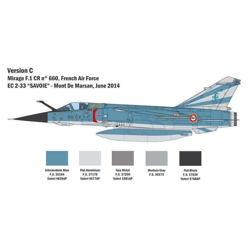 ITALERI 1/48 Mirage F.1 CT/SR Special Edition