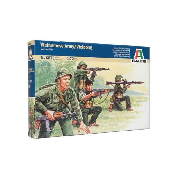 ITALERI 1/72 Vietnam War Vietnamese Army / Vietcong