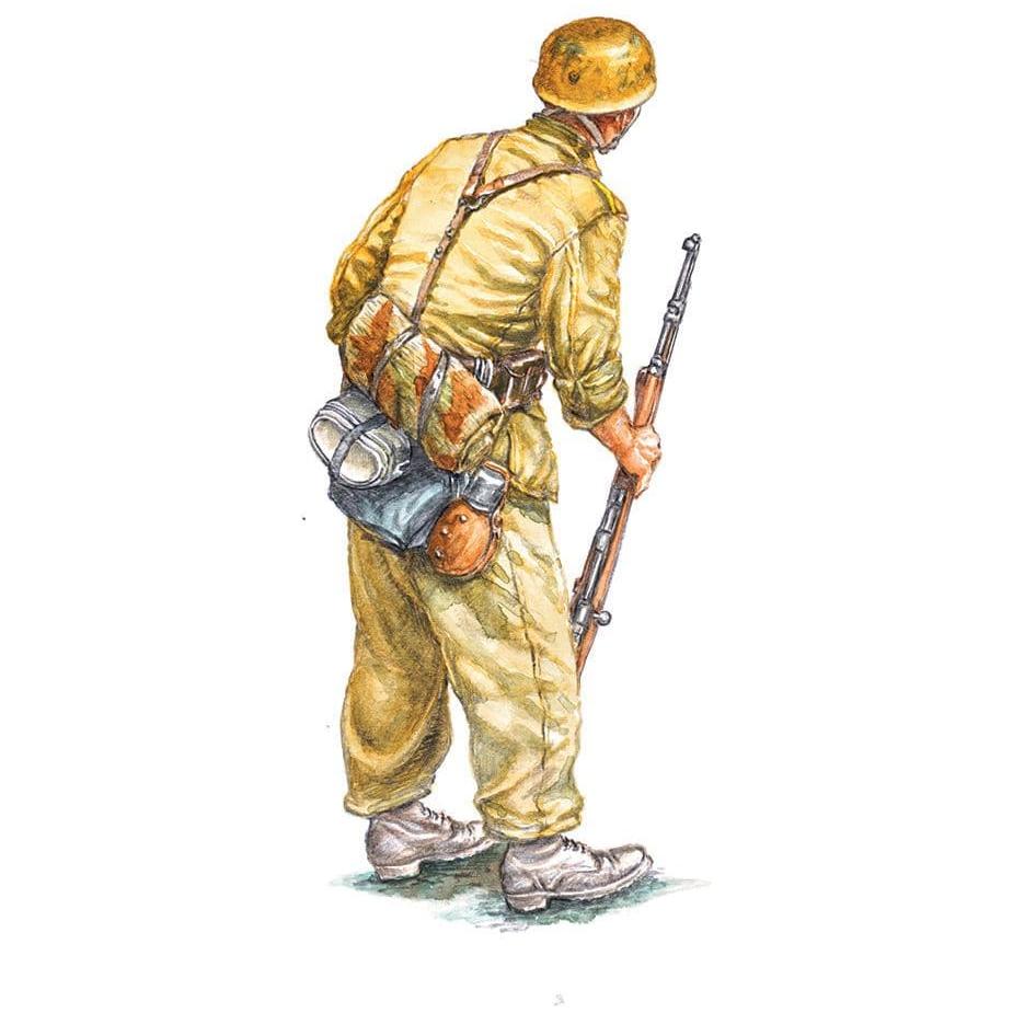 ITALERI 1/72 WWII German Paratroopers (Tropical Uniform)