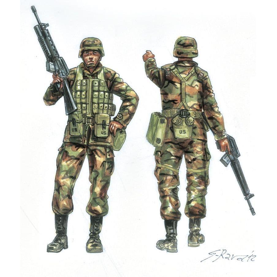 ITALERI 1/72 U.S. Infantry (1990s)