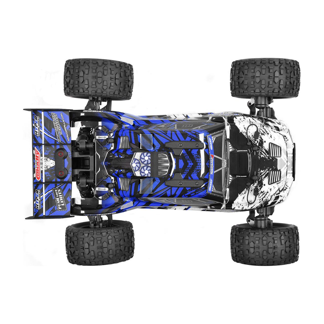 Team Corally Kagama 10 - XL4S Monster Truck - RTR - Blue 3-4S - No Battery - No Charger