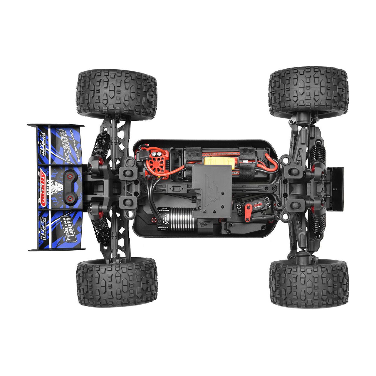 Team Corally Kagama 10 - XL4S Monster Truck - RTR - Blue 3-4S - No Battery - No Charger