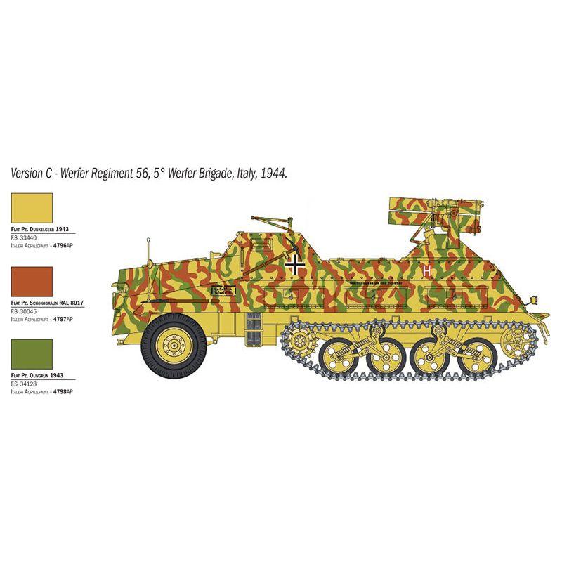 ITALERI 1/35 15cm Panzerwerfer 42 auf Sd.Kfz. 4/1