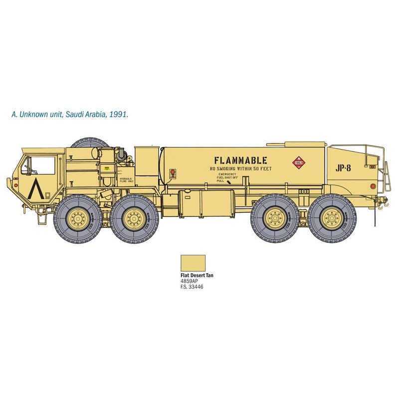 ITALERI 1/35 M978 Fuel Servicing Truck