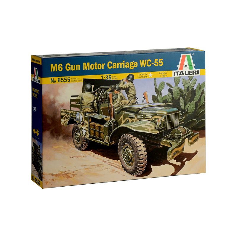 ITALERI 1/35 M6 Dodge Gun Motor Carriage WC-55