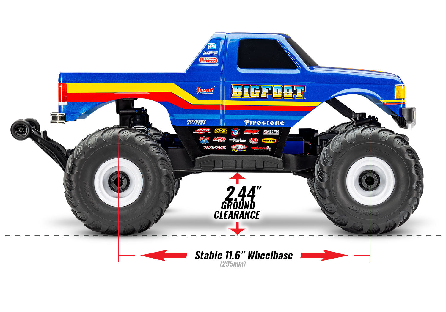 TRAXXAS BIG FOOT 4X4 MONSTER TRUCK