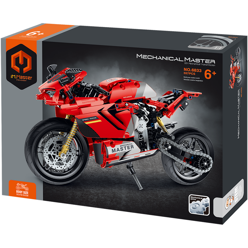 IM.MASTER Motorbike Red 557 PCS C18