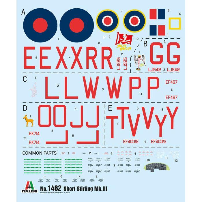 ITALERI 1/72 Stirling Mk. III