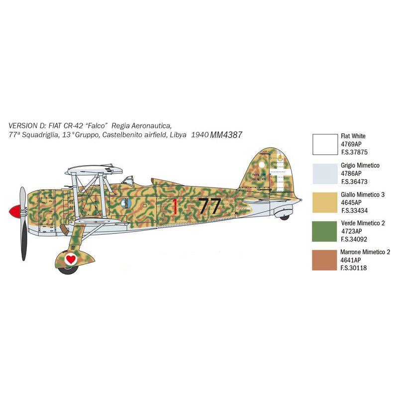 ITALERI 1/48 Fiat CR.42 "Falco" Battle of Britain 80th Anni