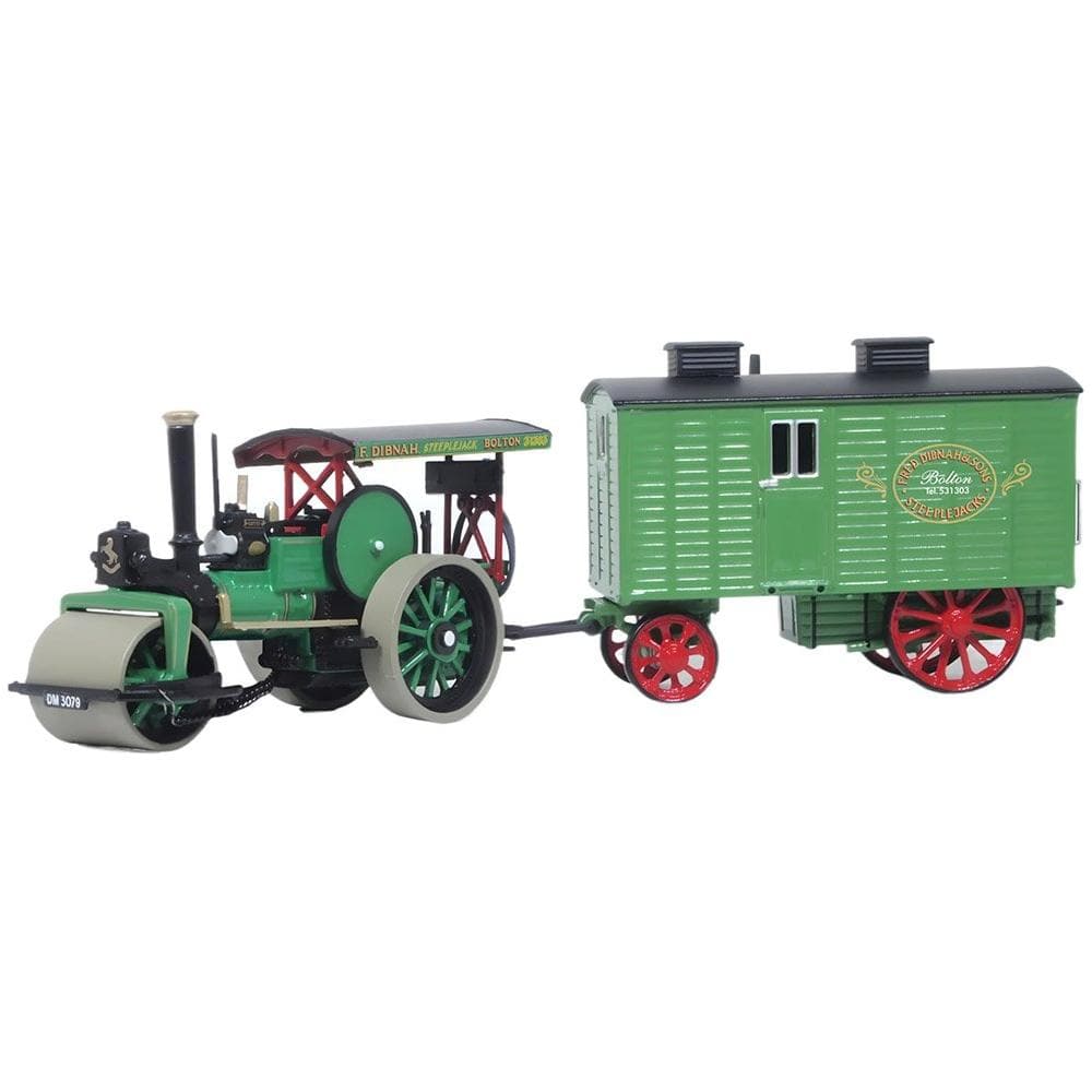 OXFORD Fred Dibnah Aveling & Porter Road Roller(Betsy) & Wagon