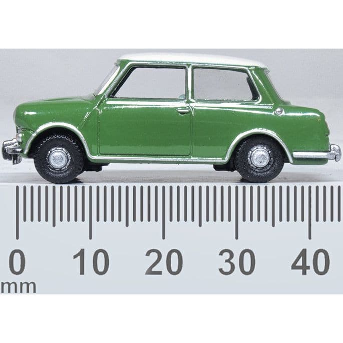 OXFORD 1/76 Riley Elf Cumberland Green/Old English White