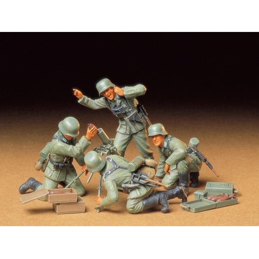 TAMIYA 1/35 German Infantry Mortar Team