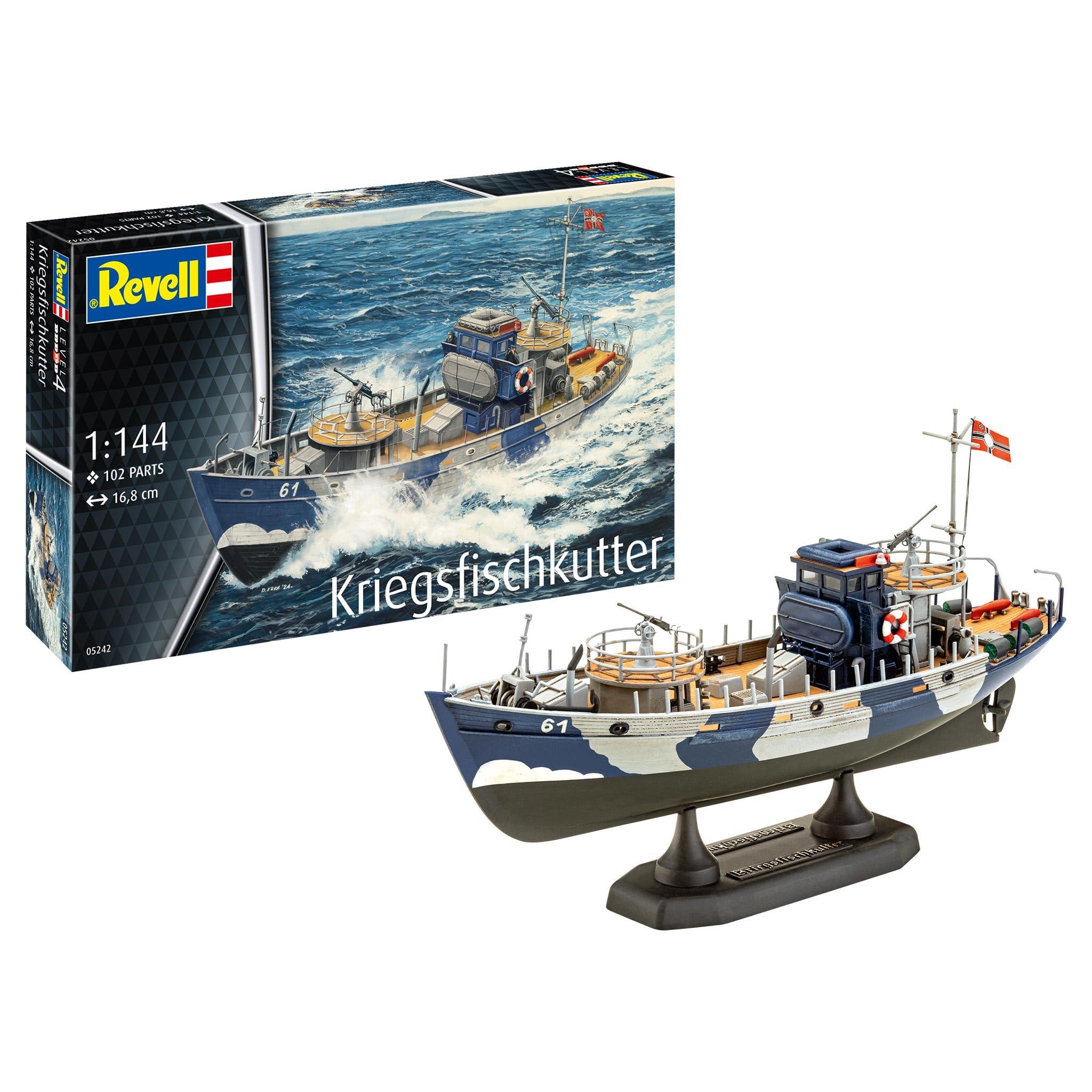 REVELL 1/144 KFK Kriegsfischkutter WWII German Multi-Purpose Boat