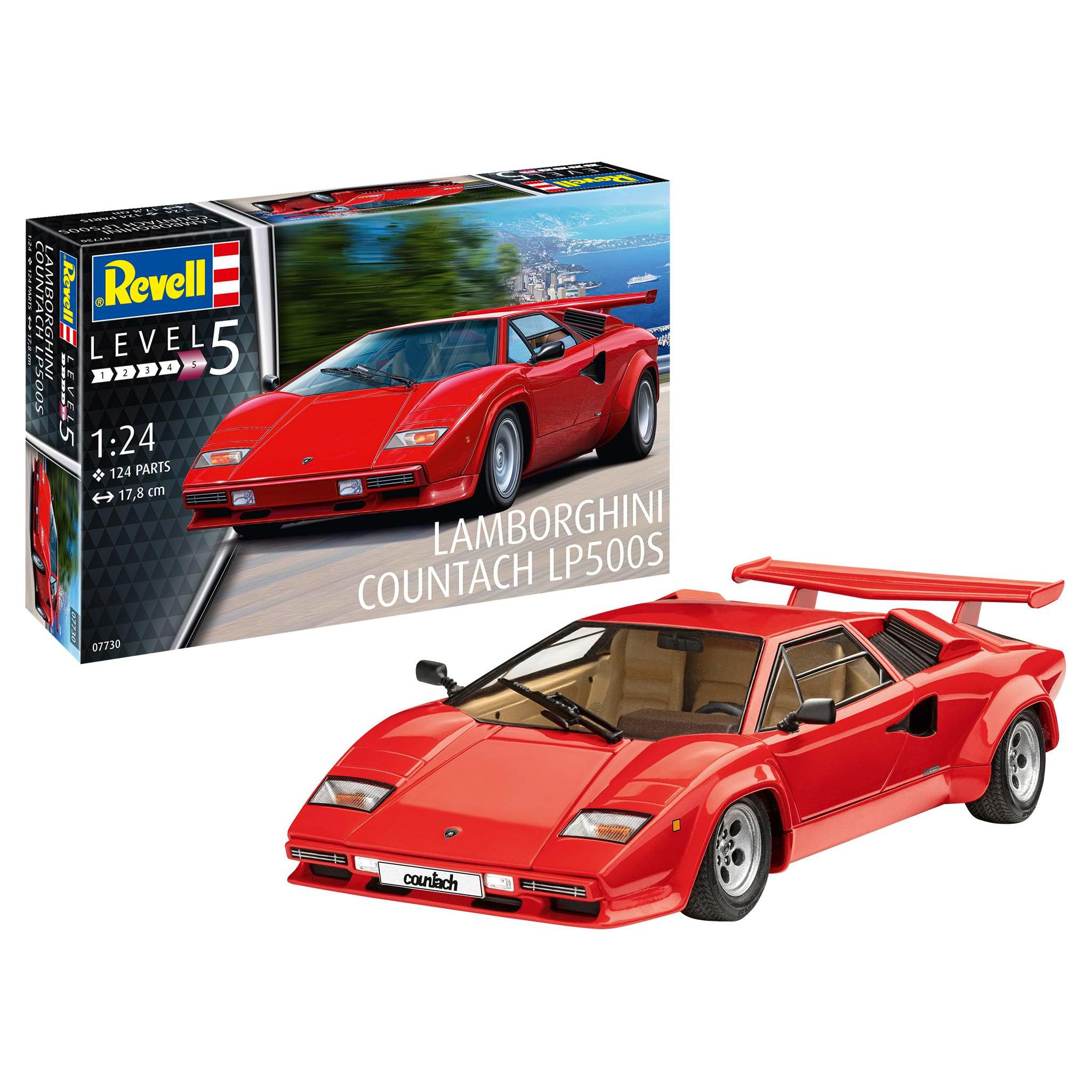 REVELL 1/24 Scale Lamborghini Countach LP500S