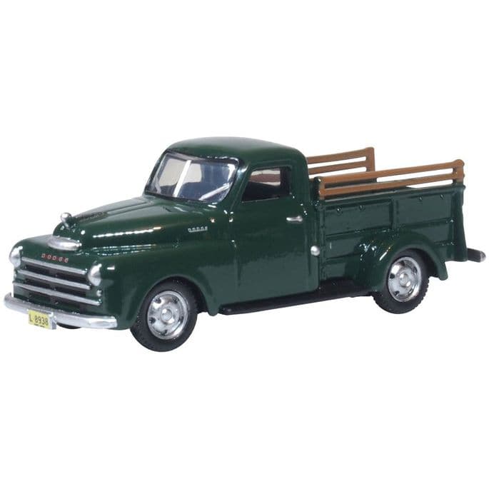 OXFORD 1/87 Dodge B-18 Pick Up 1948 Truck Dark Green