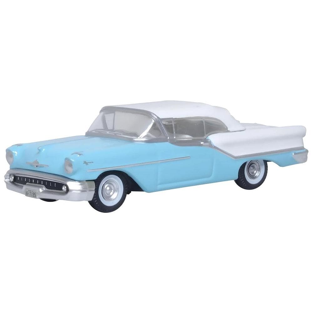 OXFORD Oldsmobile 88 Convertible 1957 Banff Blue/Alcan White