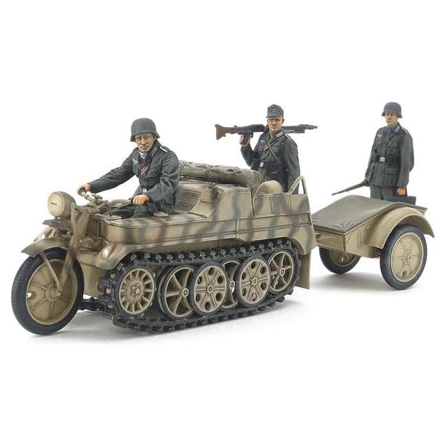 TAMIYA 1/35 German Sd.Kfz.2 Kettenkraftrad (Mid-Production)