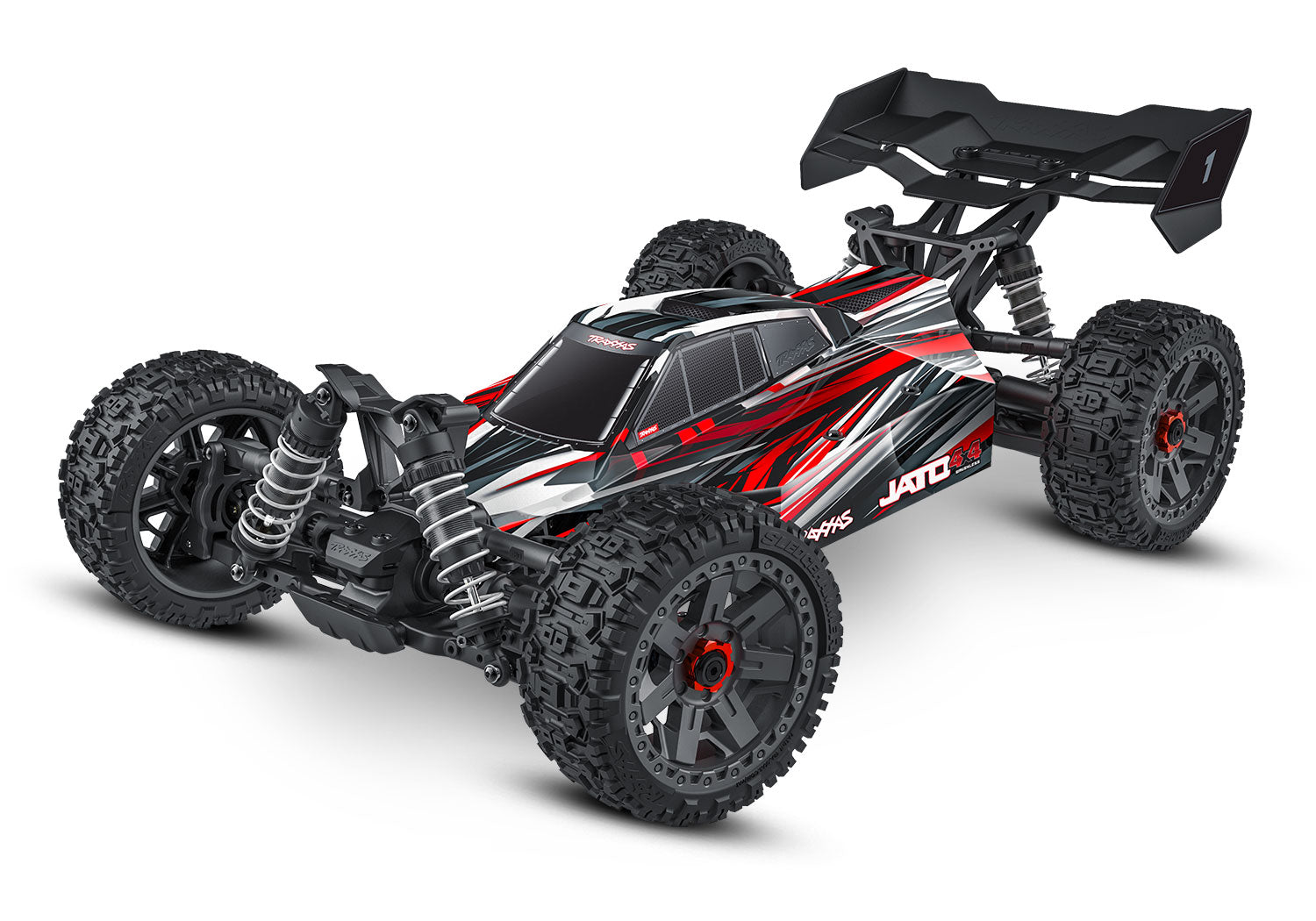 TRAXXAS JATO 4X4 BL-2S -RED