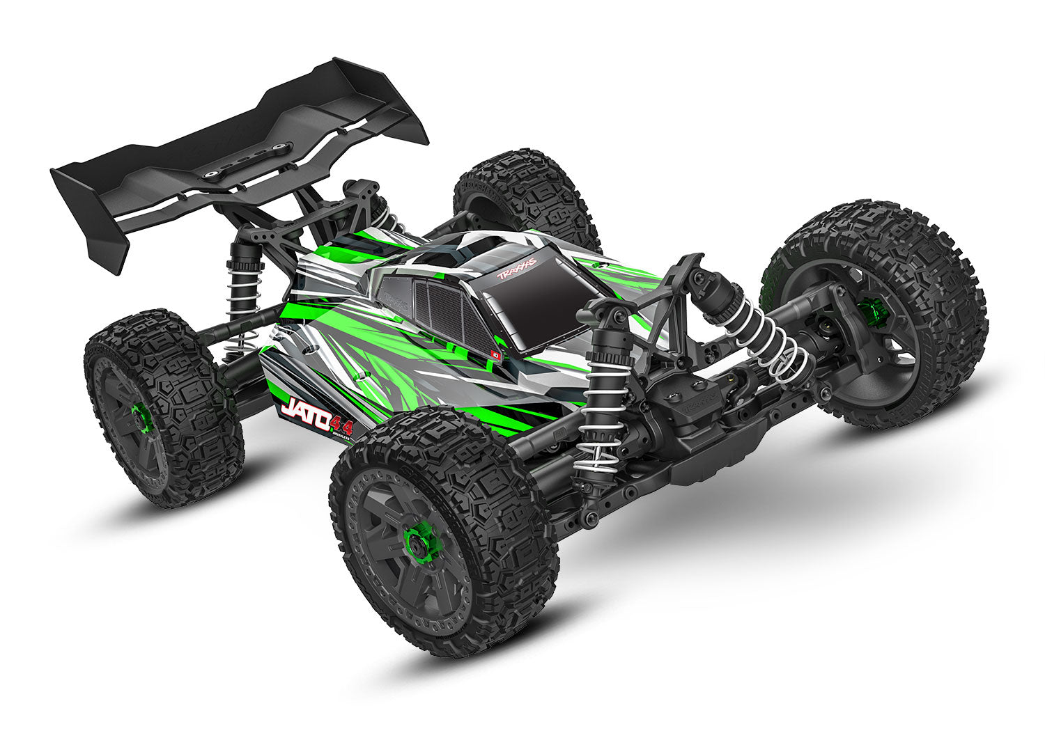 TRAXXAS JATO 4X4 BL-2S -GREEN