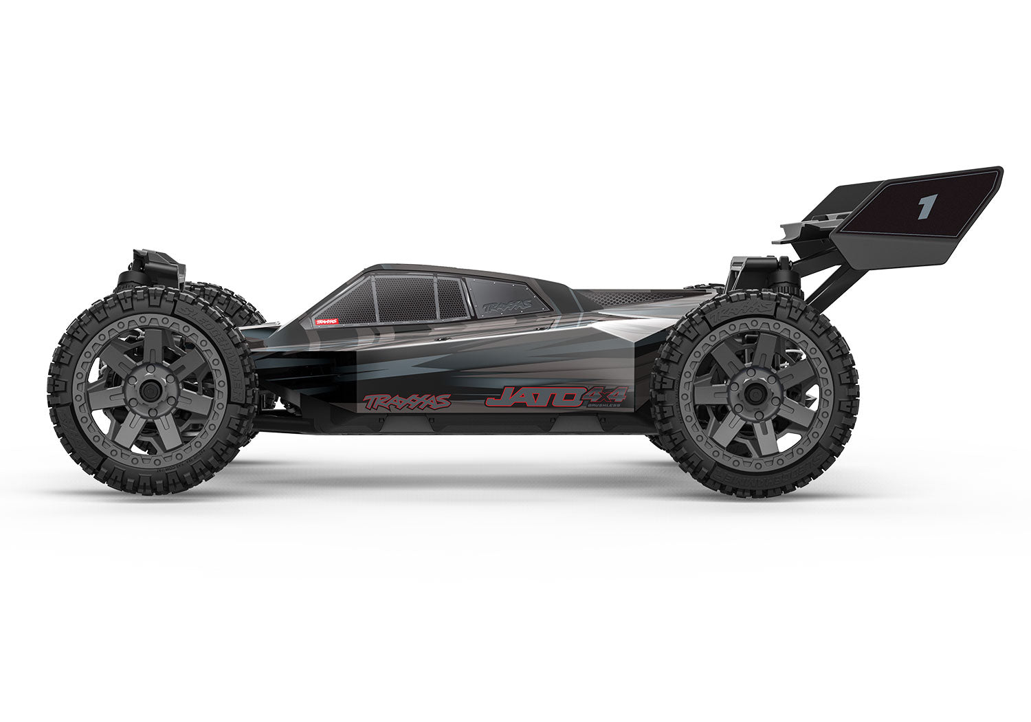 TRAXXAS JATO 4X4 BL-2S -BLACK