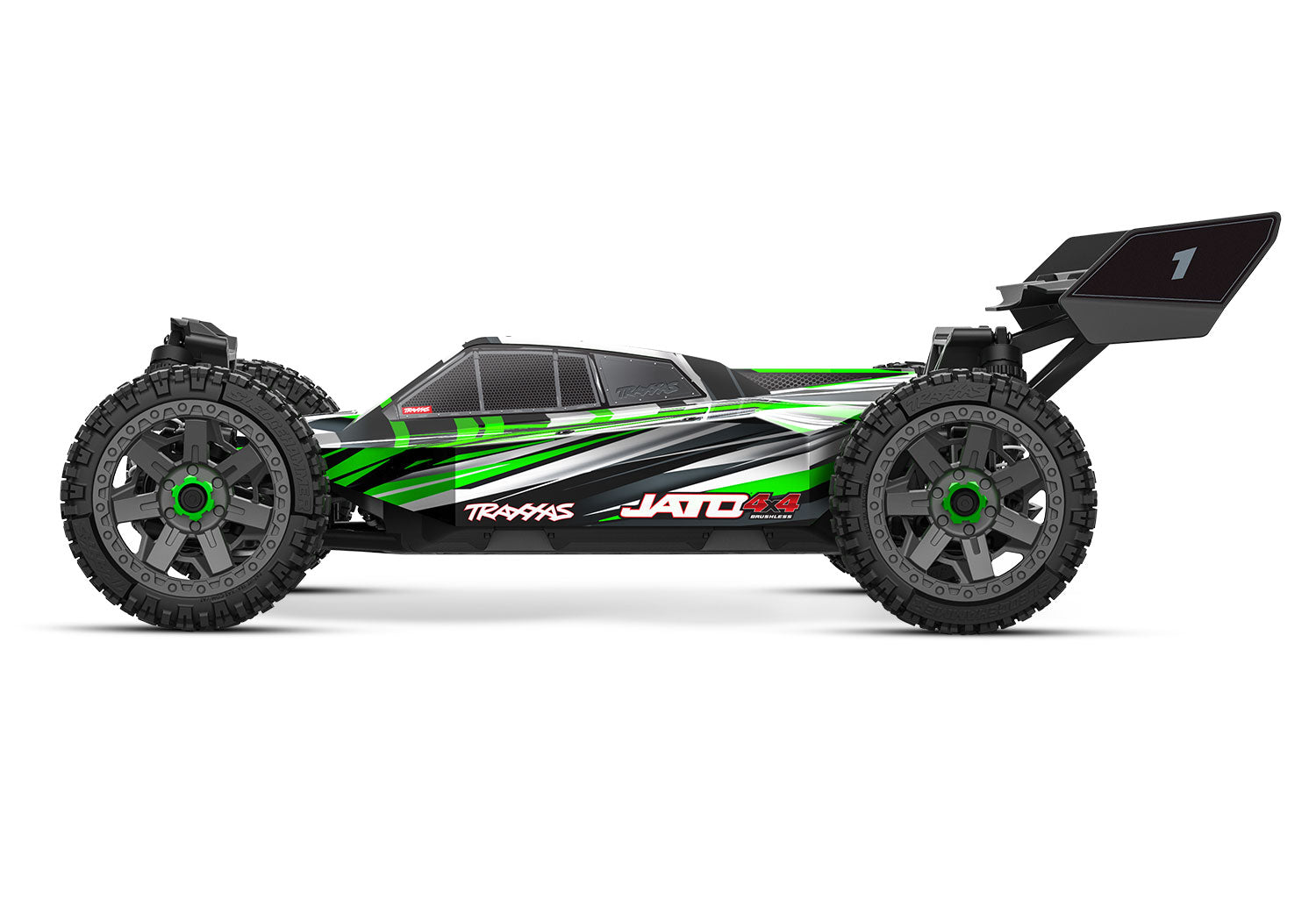 TRAXXAS JATO 4X4 BL-2S -GREEN