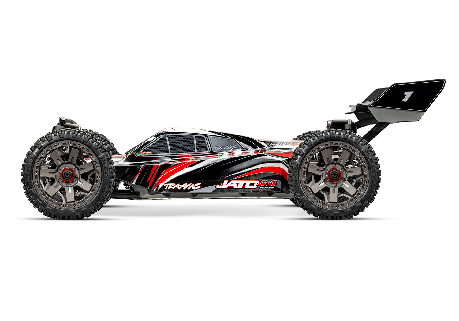 TRAXXAS JATO 4X4 BL-2S -RED