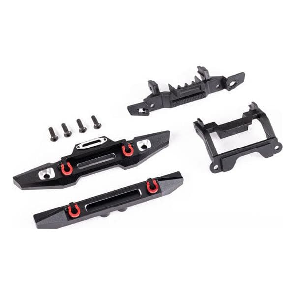 Traxxas Bumper, Front (1)/Rear (1) Aluminum (9734)