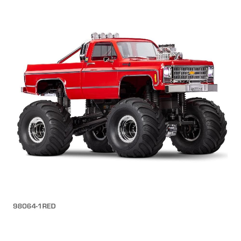 TRAXXAS TRX-4M Chevrolet K10 Monster Truck - RED