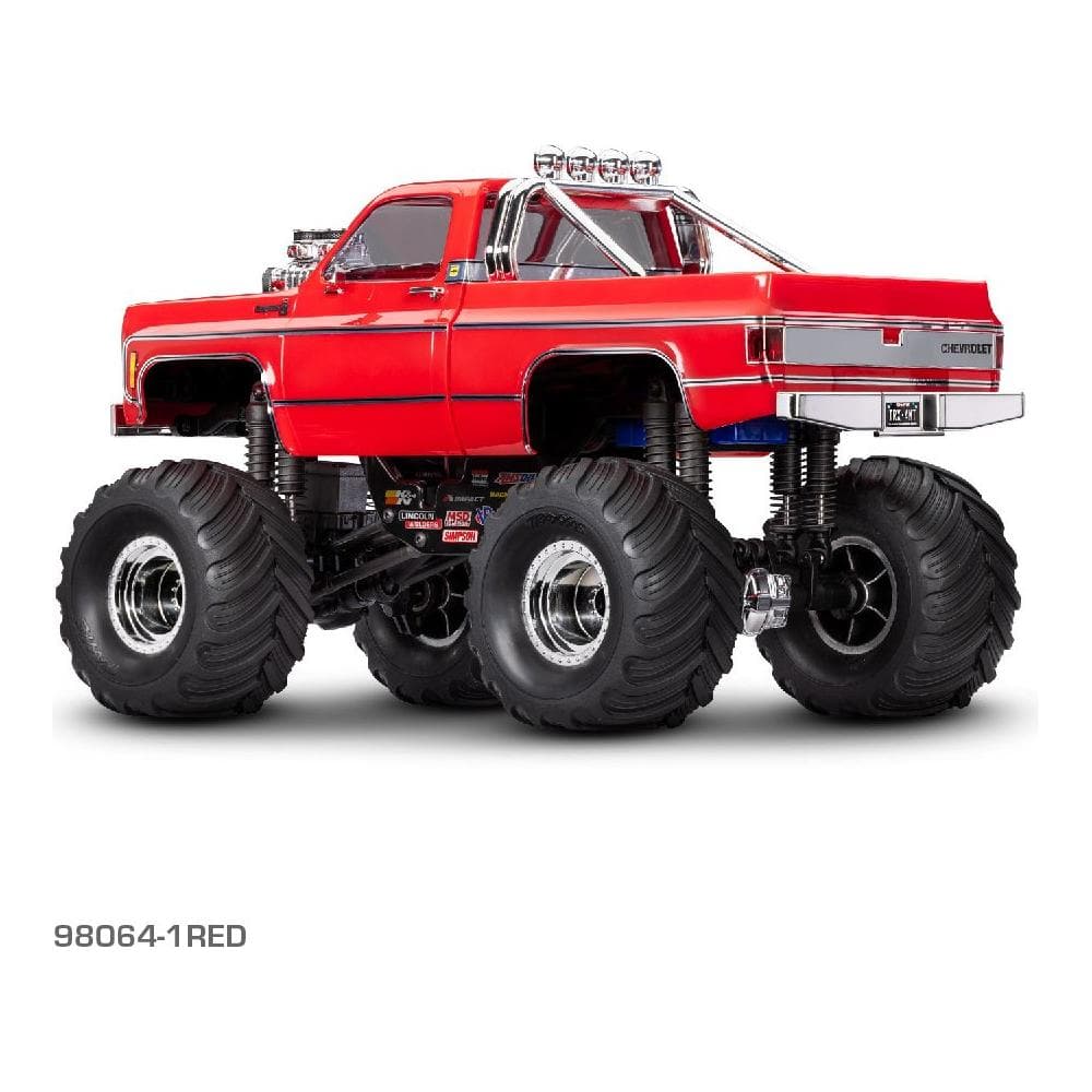 TRAXXAS TRX-4M Chevrolet K10 Monster Truck - RED