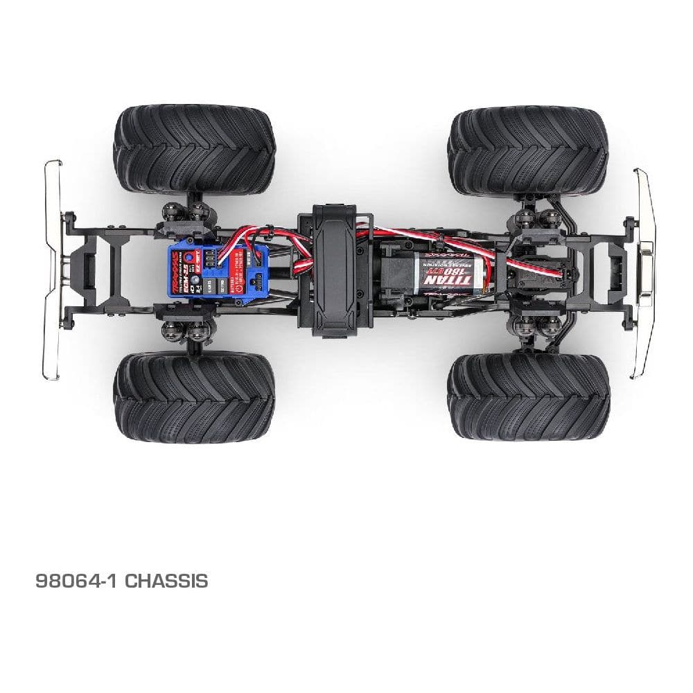 TRAXXAS TRX-4M Chevrolet K10 Monster Truck - BLACK