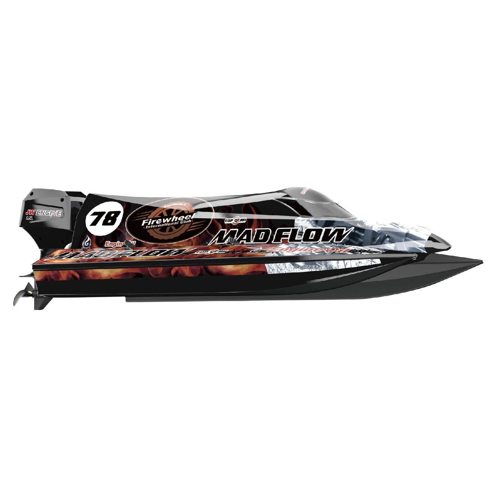 JOYSWAY Mad Flow V3 600mm ABS Hull Brushless F1 Speed Boat ARTR