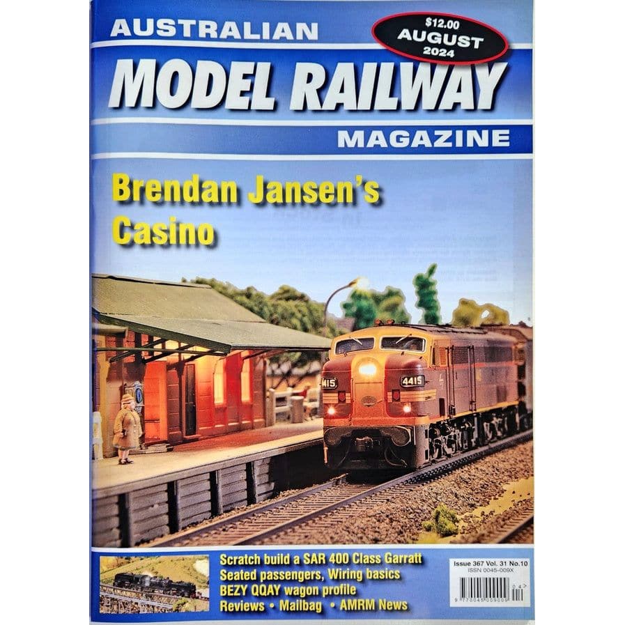 AMRM Australian Model Railway Magazine August 2024 Issue #367