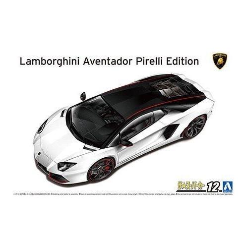 AOSHIMA 1/24 15 Lamborghini Aventador Pirelli Edition